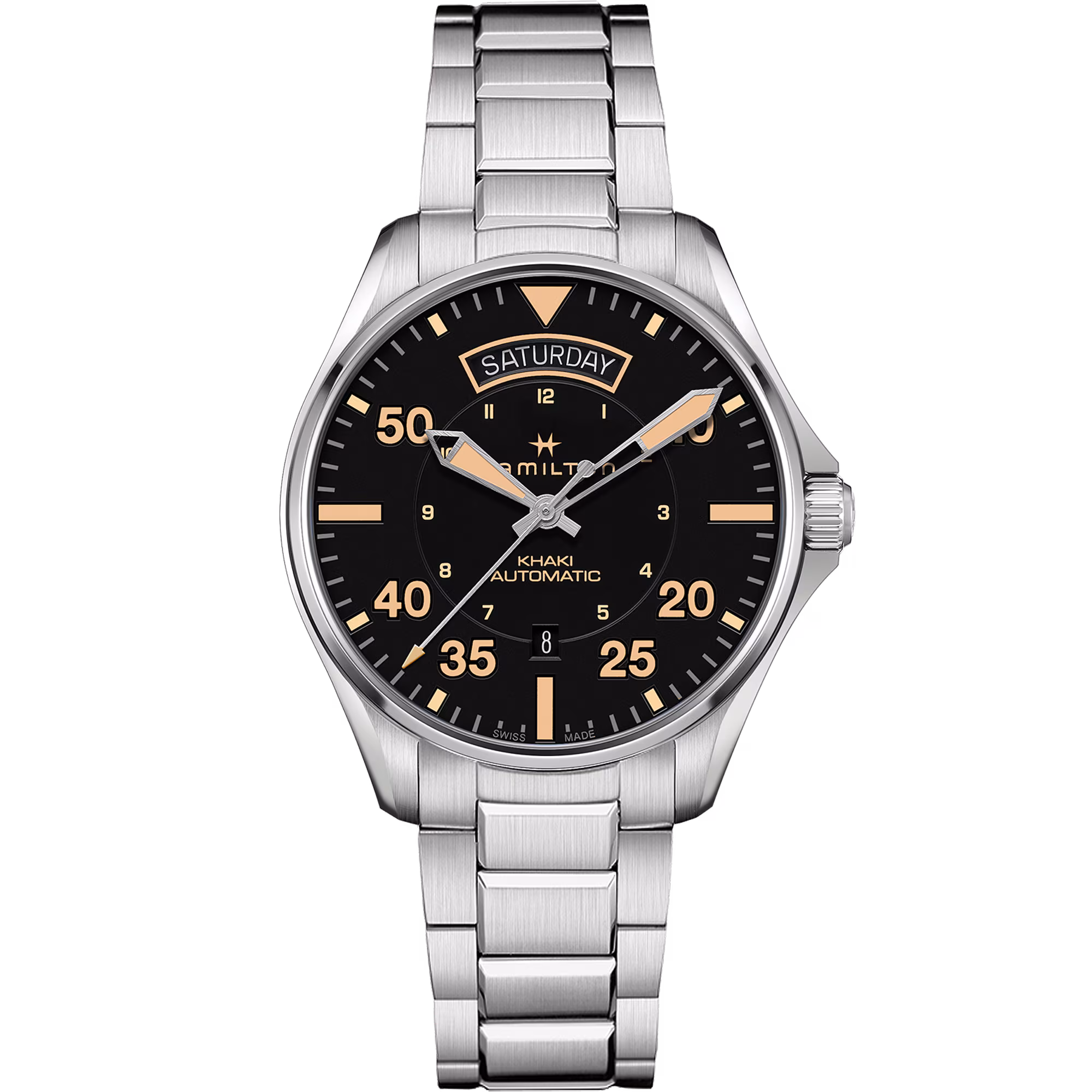 Hamilton Khaki Aviation Day Date Auto