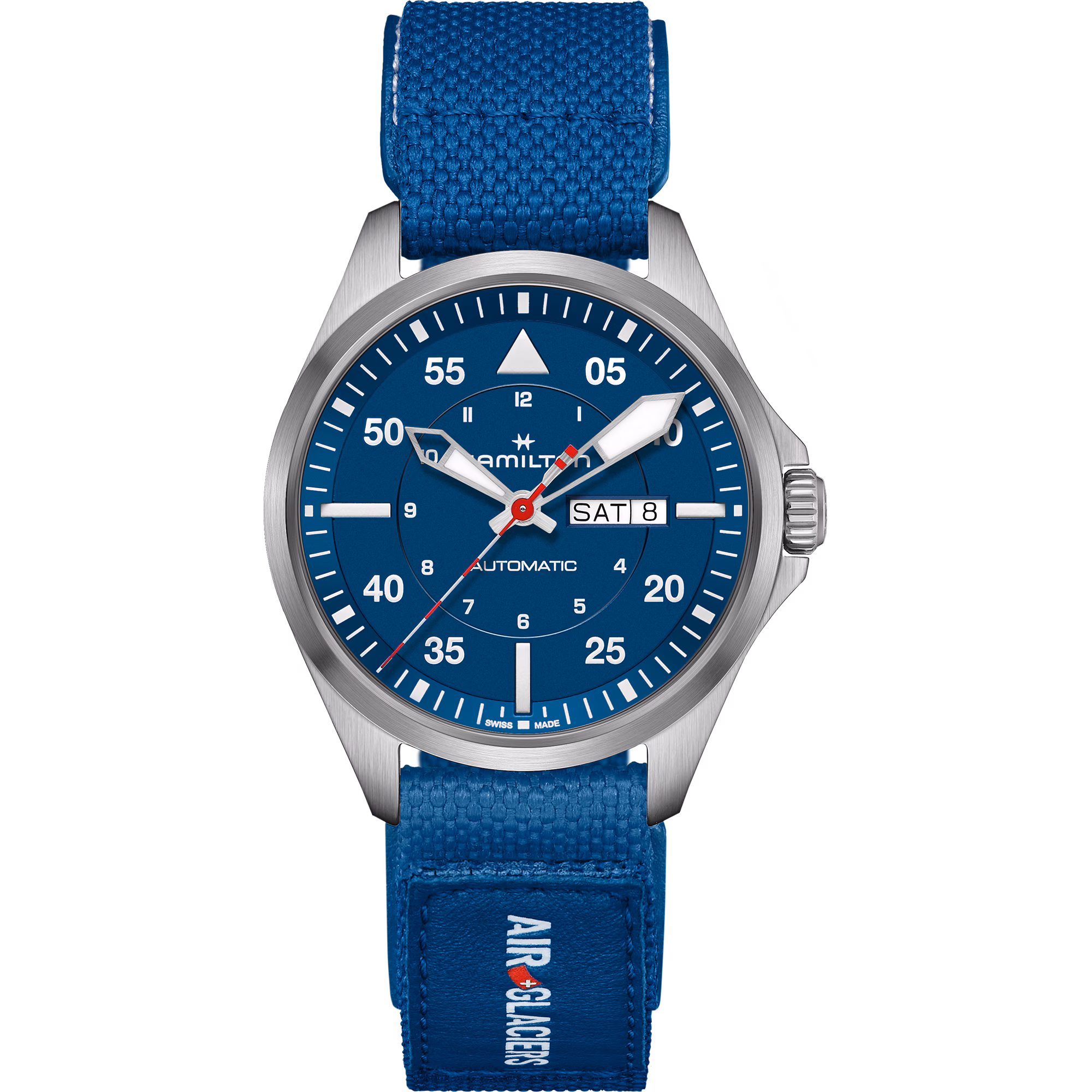 Hamilton Khaki Aviation Pilot Day Date Auto - Air-Glaciers Edition