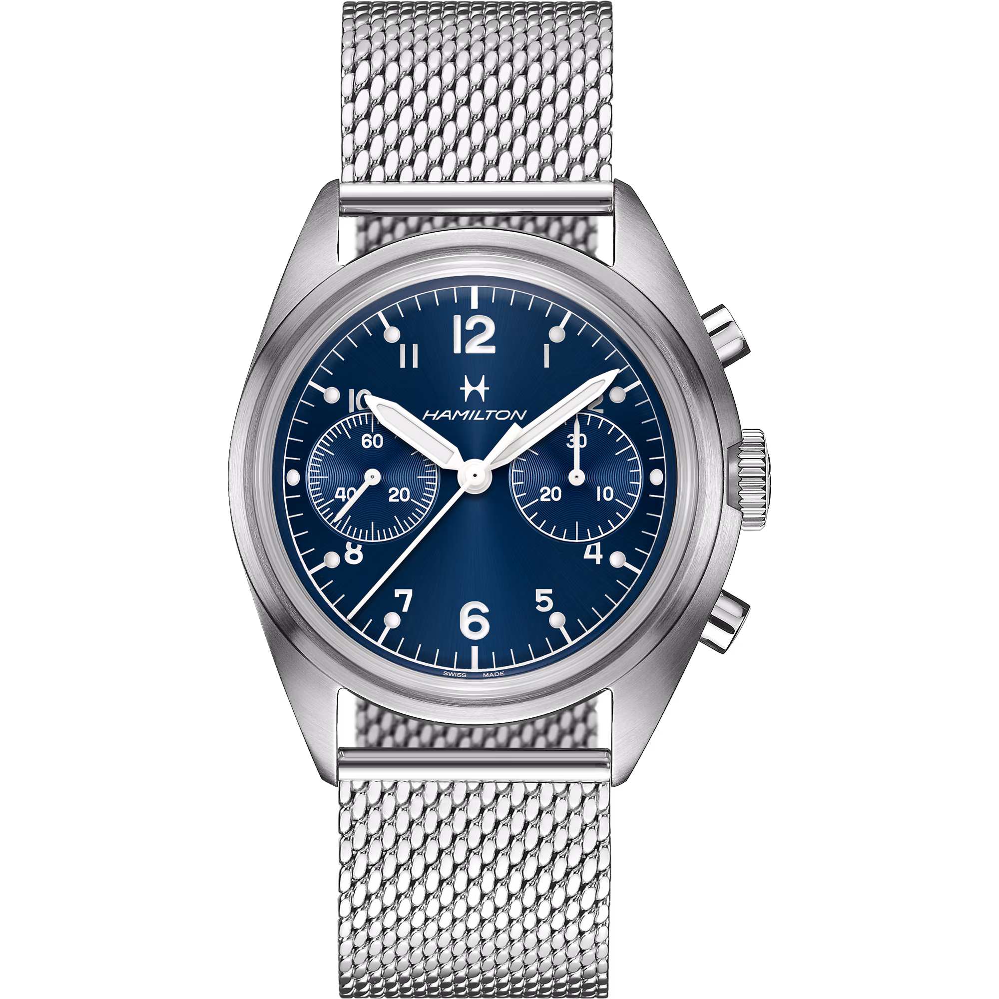 Hamilton Khaki Aviation Pilot Pioneer Mechanical Chrono