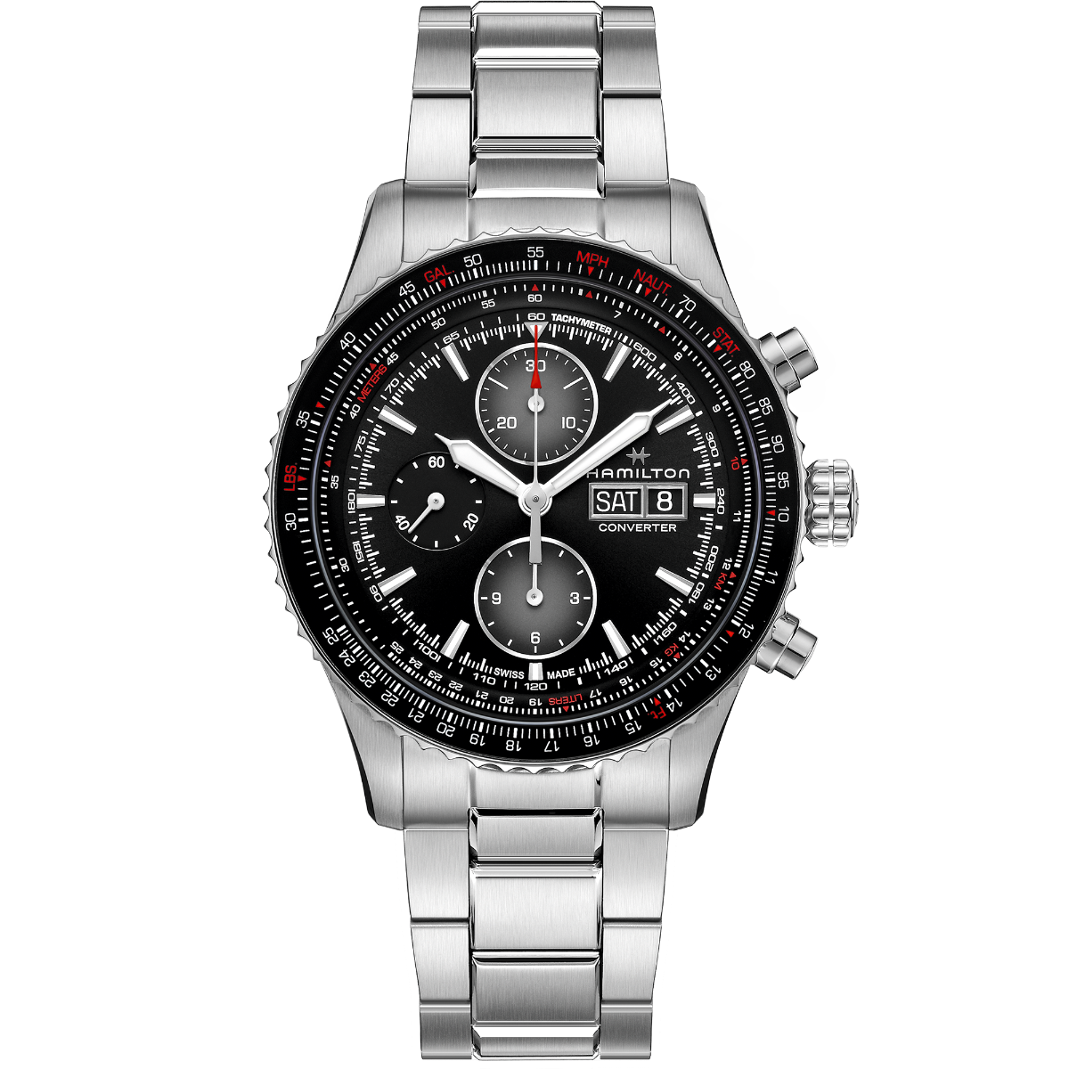 Hamilton Khaki Aviation Converter Auto Chrono