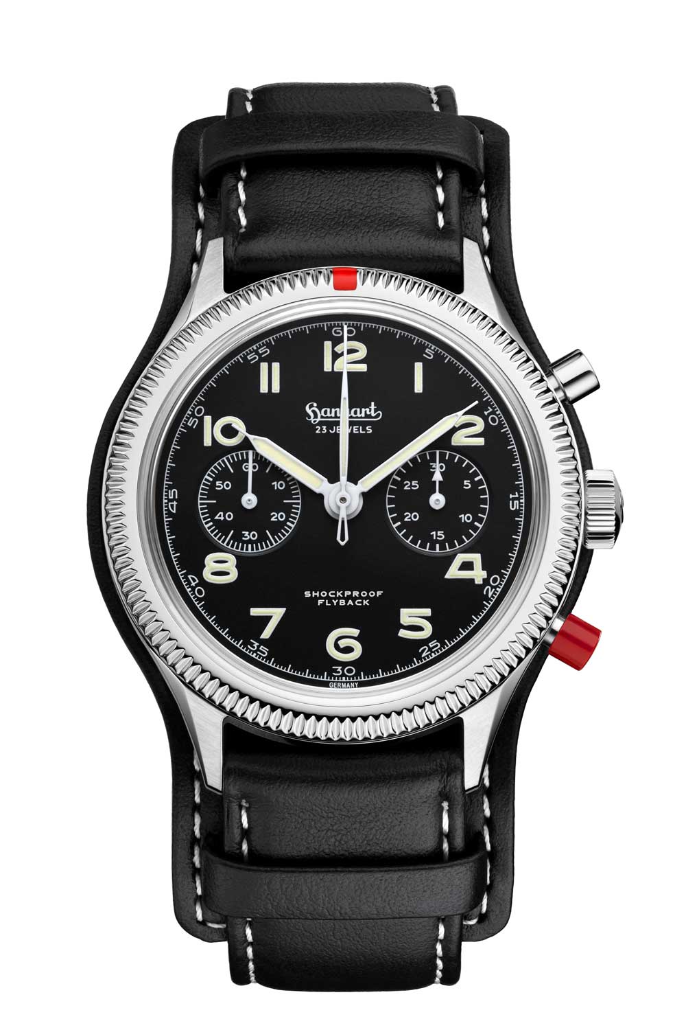 Hanhart 417 ES Heritage Flyback 42mm