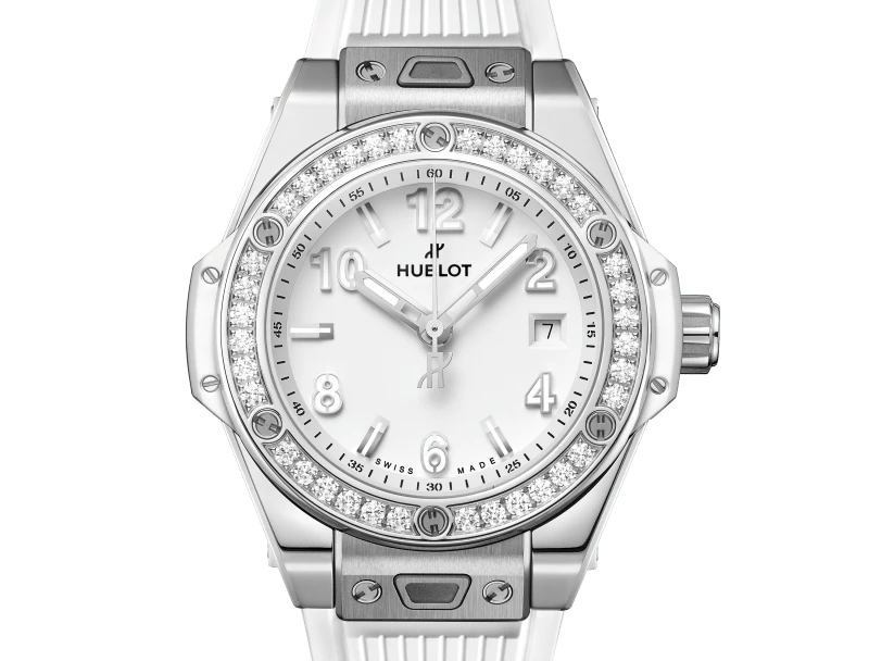 Hublot Big Bang One Click Steel White Diamonds 33mm