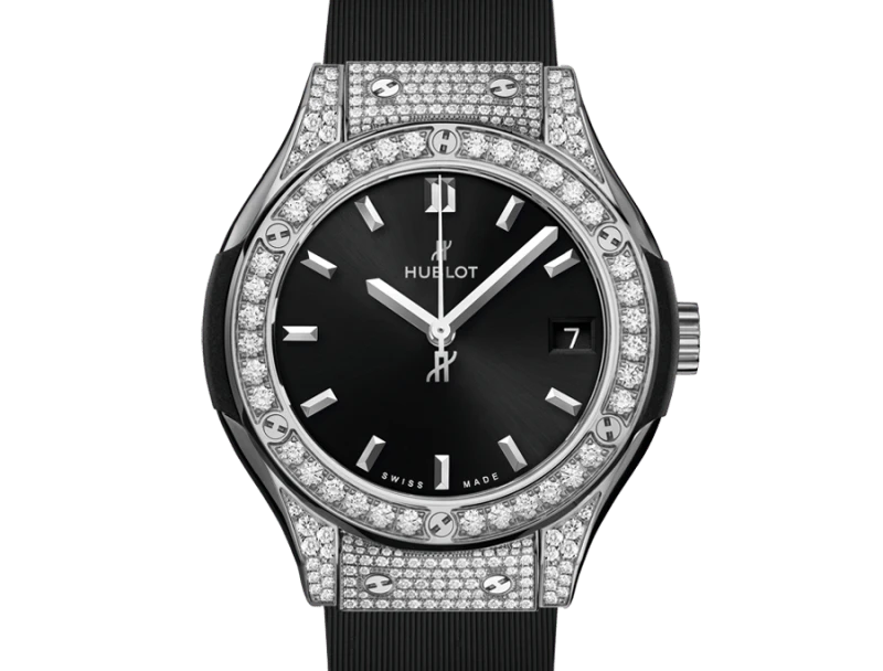 Hublot Classic Fusion Titanium Pave