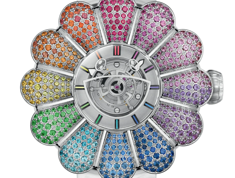 Hublot Mp 15 Takashi Murakami Tourbillon Sapphire Rainbow 42mm