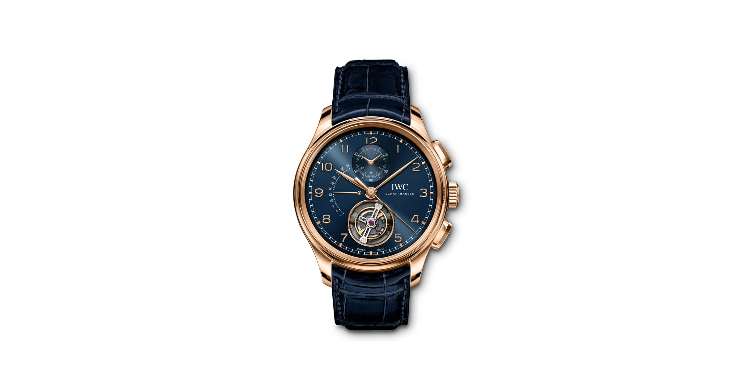 IWC Schaffhausen Iw394005 Portugieser Tourbillon Retrograde Chronograph