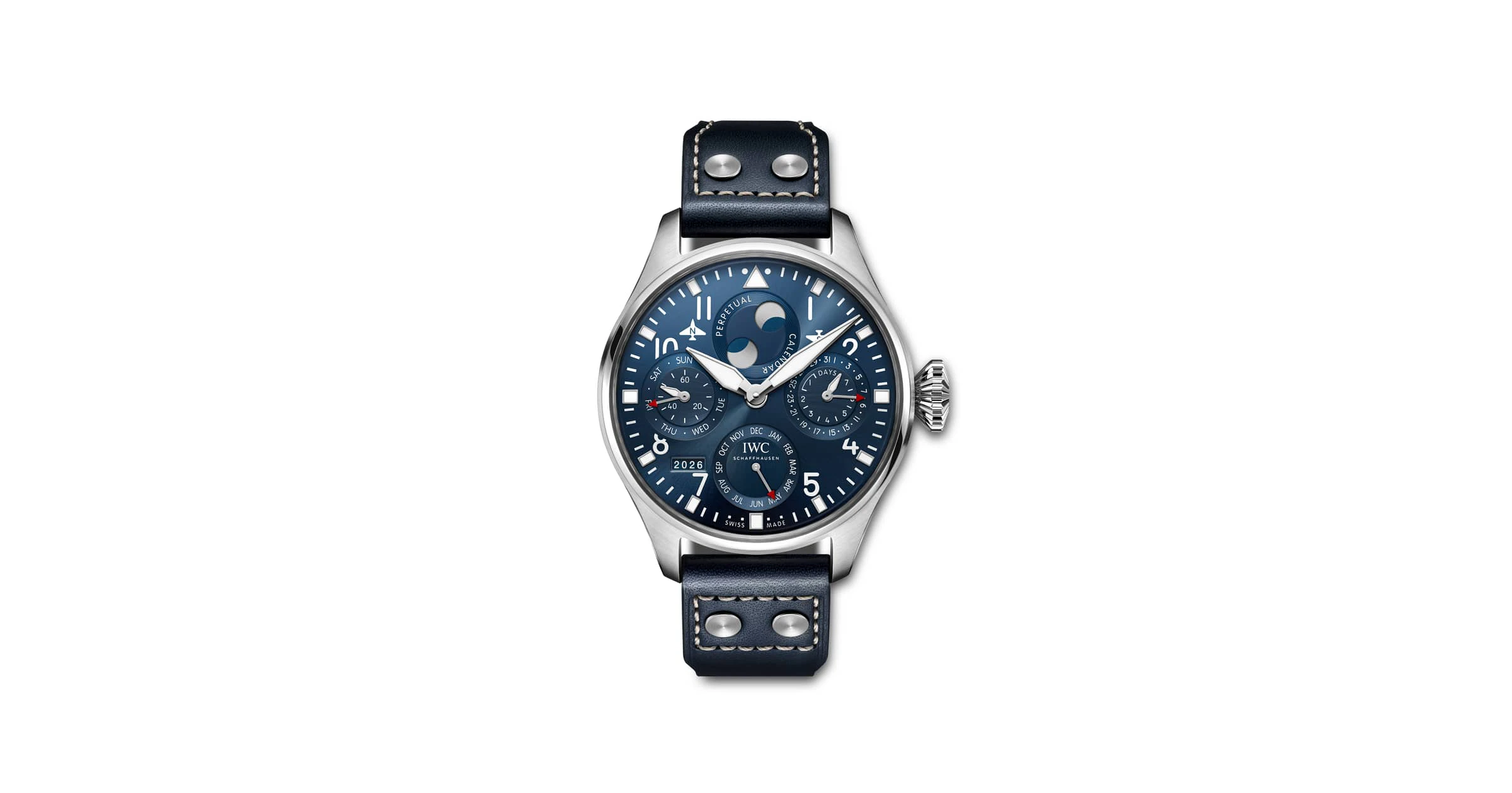 IWC Schaffhausen Iw503605 Big Pilots Watch Perpetual Calendar