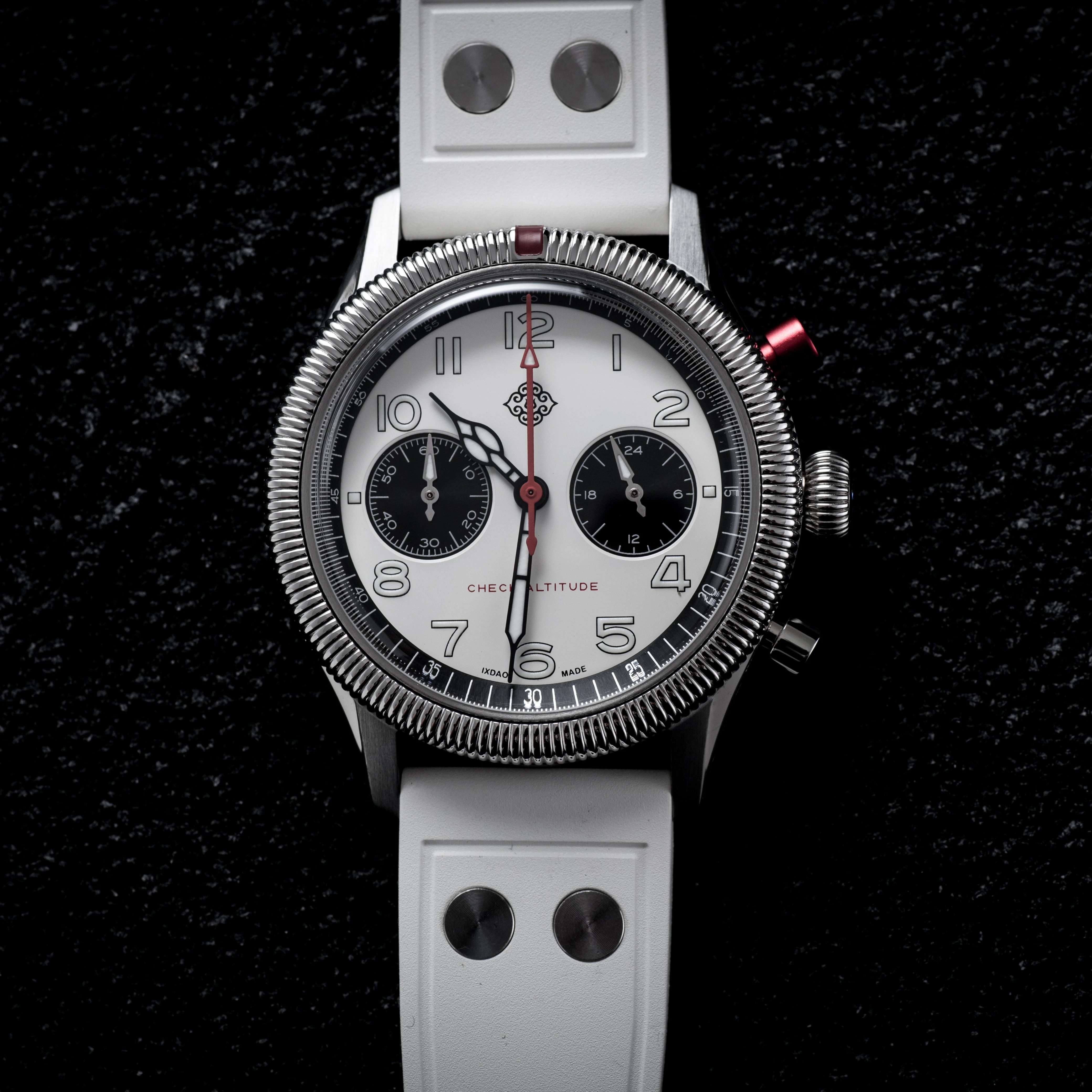 IXDAO 39mm VK64 Pilot Chronograph Watch