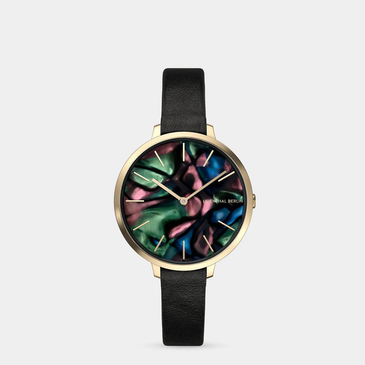 Lilienthal Berlin Rosalux Peacock Leather Black Ndash Lilienthal Berlin North America