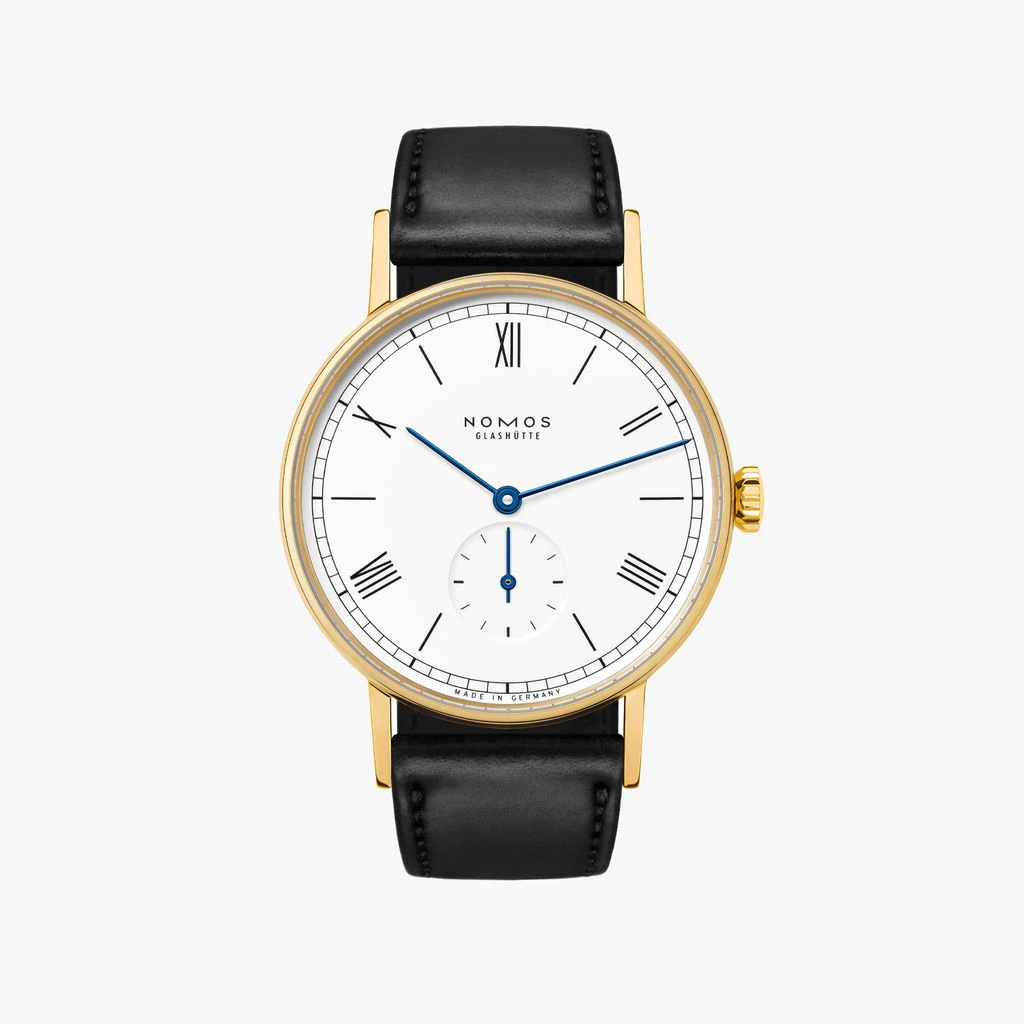 NOMOS Glashütte Ludwig gold enamel white