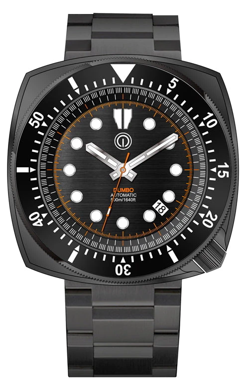 MMI Watches DUMBO 500M DIVE WATCH DLC 316L NH35 DB8NHS