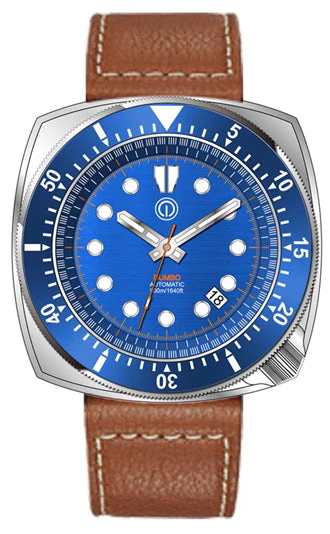 MMI Watches DUMBO 500M DIVE WATCH 316L NH35 "LEATHER PACKAGE" DB2NHS