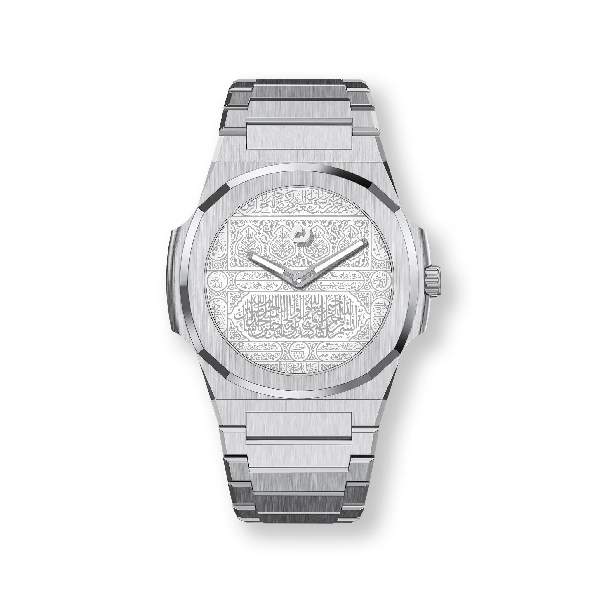 Nuncier Kaaba Edition II – White Calligraphy Dial 38mm