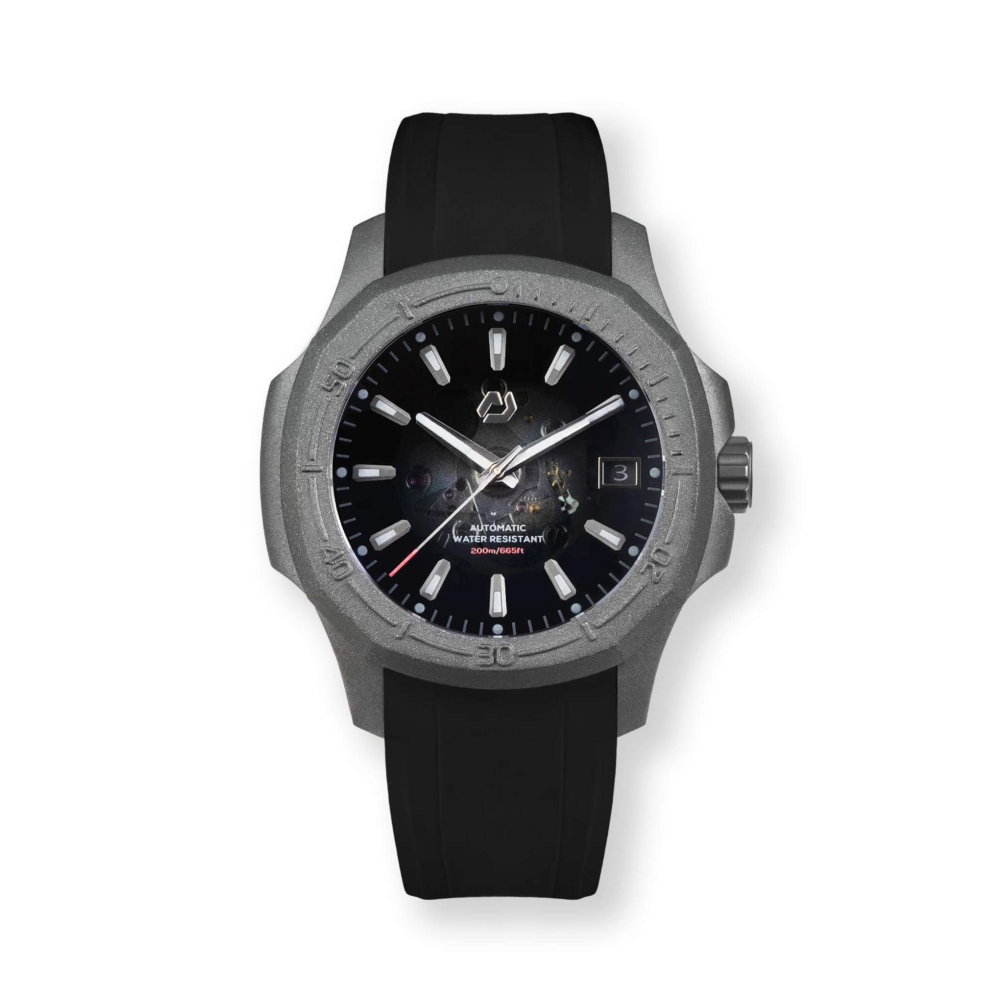 Nuncier N200 Gunmetal V2 Index 40.5mm