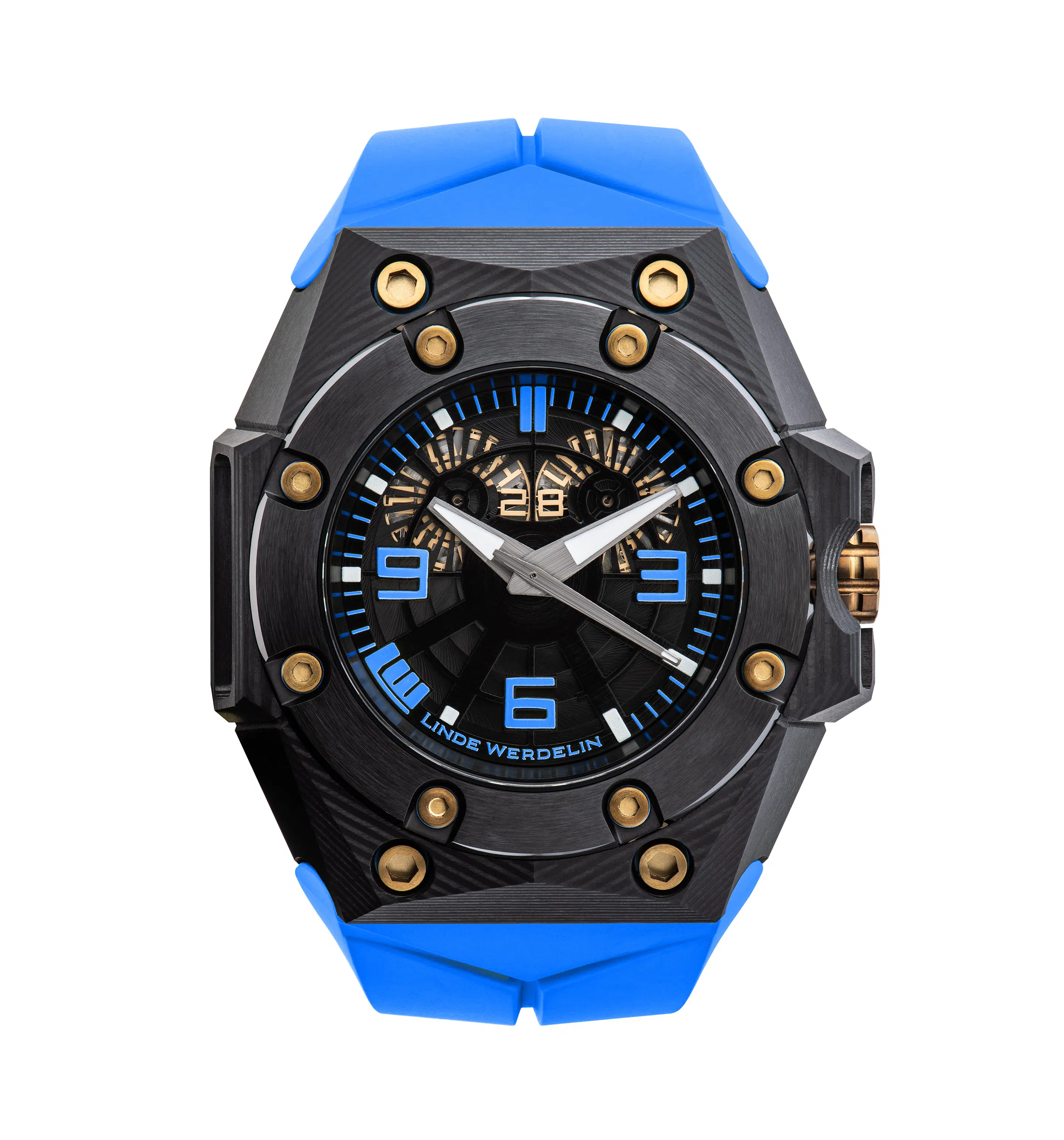 Linde Werdelin Oktopus Double Date 3DTP Carbon
