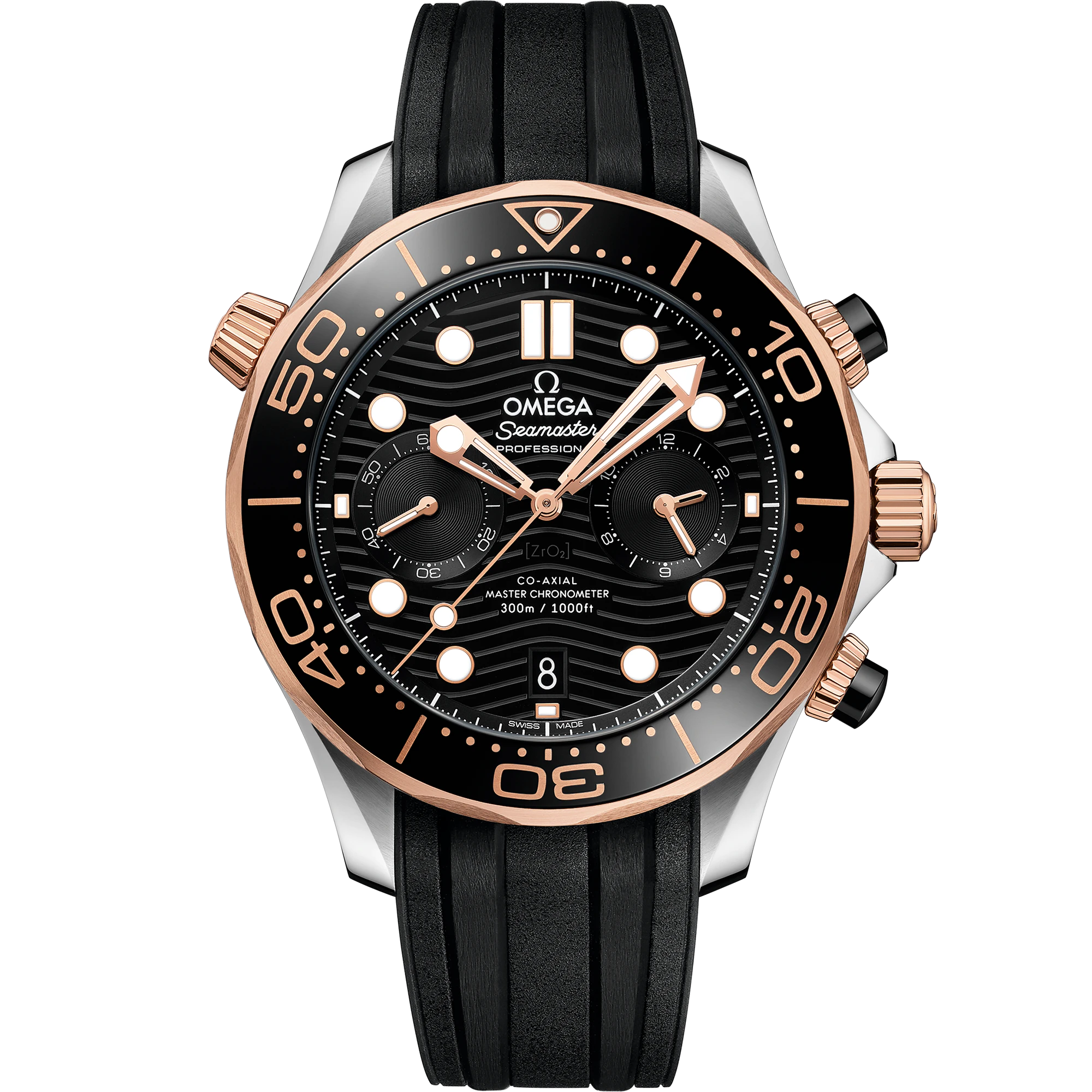 Omega Seamaster Diver 300M Co Axial Master Chronometer Chronograph 44mm