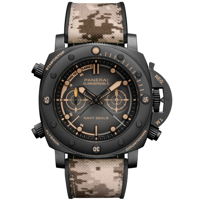 Panerai Submersible Chrono Navy SEALs Titanio