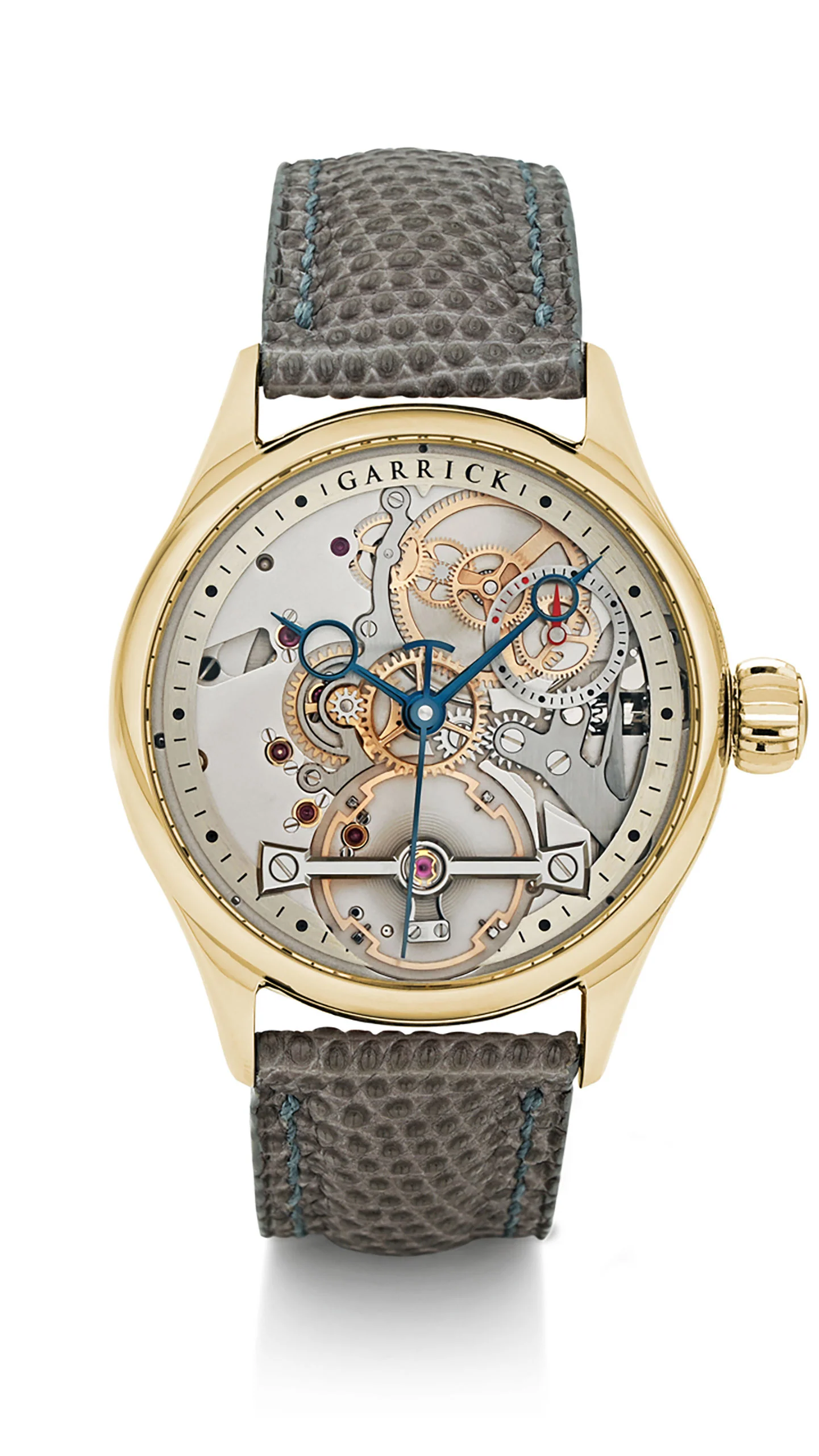Garrick S3 Deadbeat Seconds - Power Reserve Gold