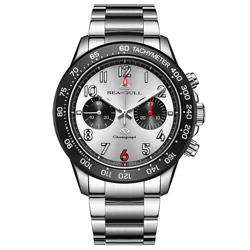 Seagull Panda Eye Tachymeter Chronograph 44mm