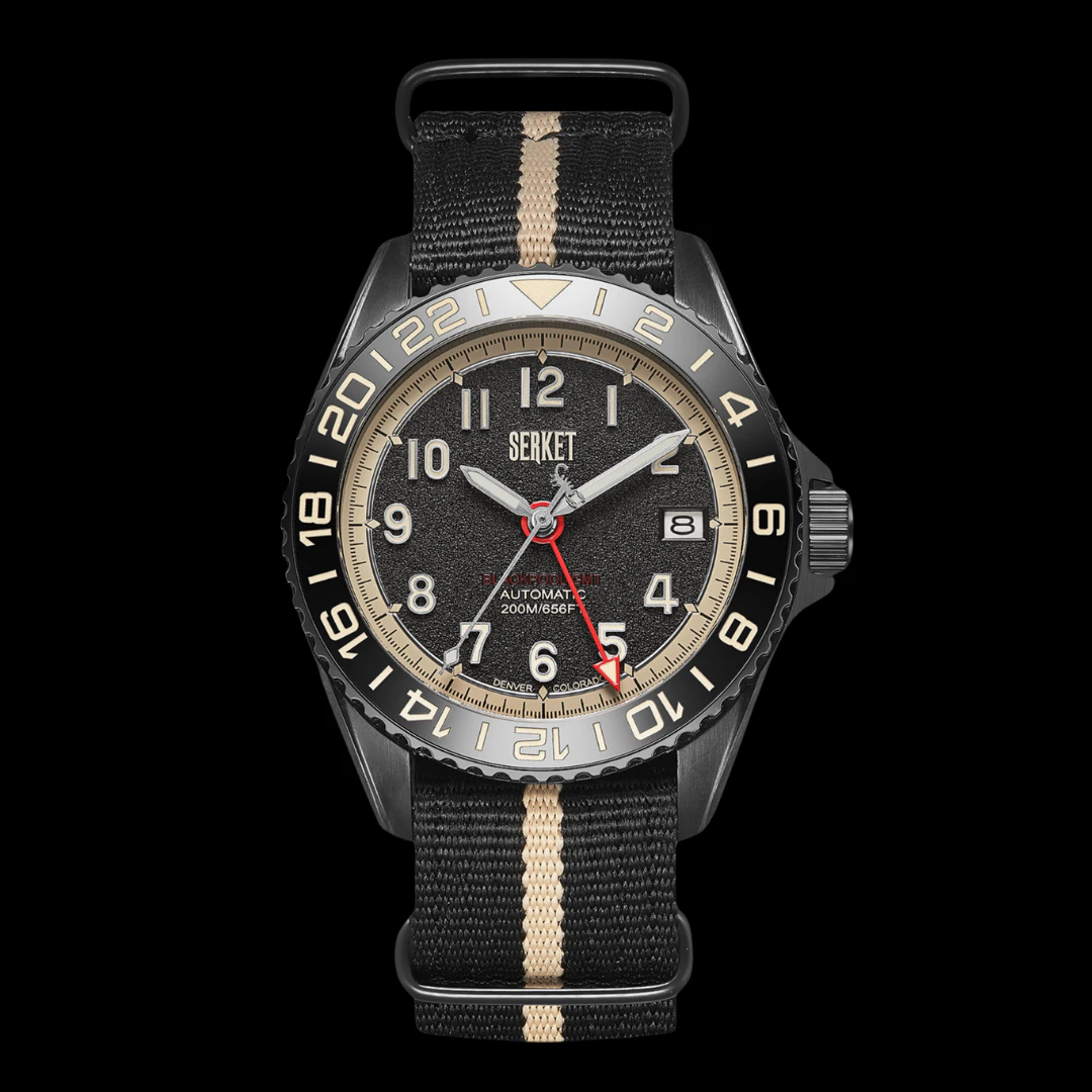 Serket Watch Co BLACKPOOL GMT DLC
