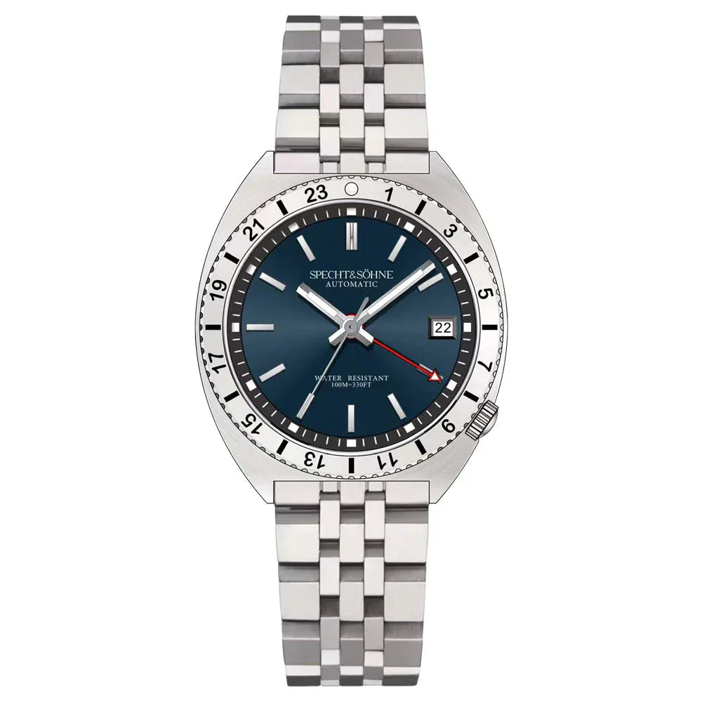 Specht & Sohne SP0020 Egg Form Automatic 38mm NH34 GMT