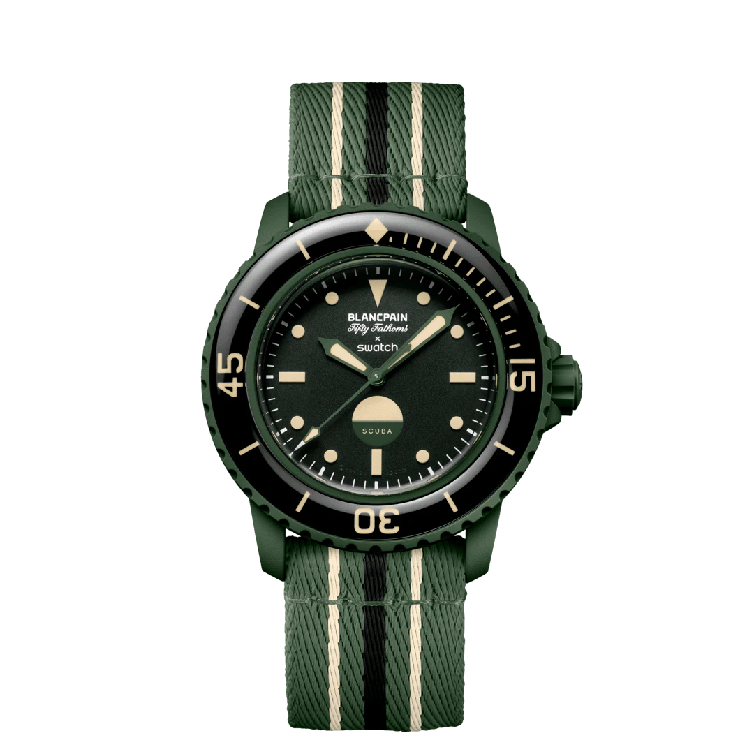 Swatch Bioceramic Scuba Fifty Fathoms Green Abyss