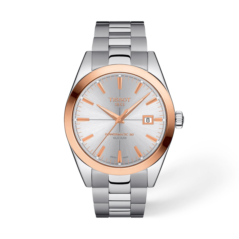 Tissot Gentleman Gold bezel