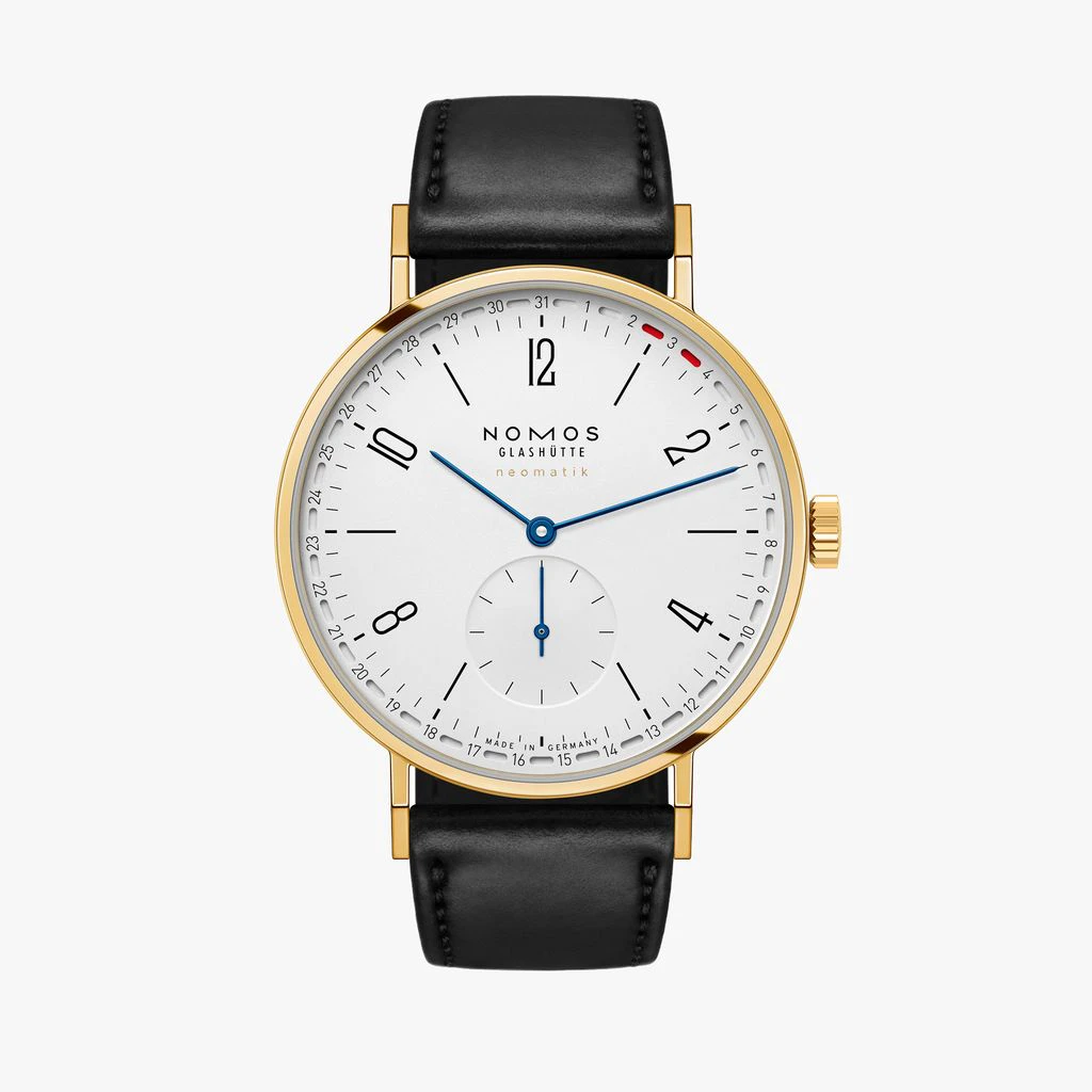 NOMOS Glashütte Tangente gold neomatik 38 Update