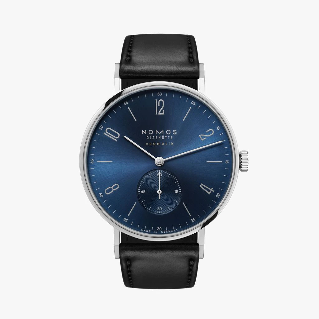 NOMOS Glashütte Tangente neomatik 39 blue gold