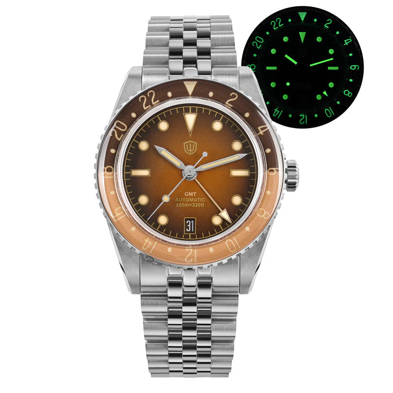 Thorn Watchdives WD6542 38mm GMT Men Watch