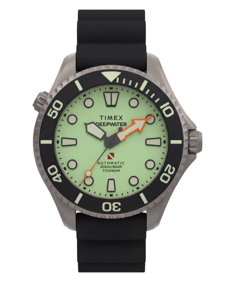 Timex Deepwater Meridian 300 Titanium HEV Automatic 44mm HNBR Synthetic
