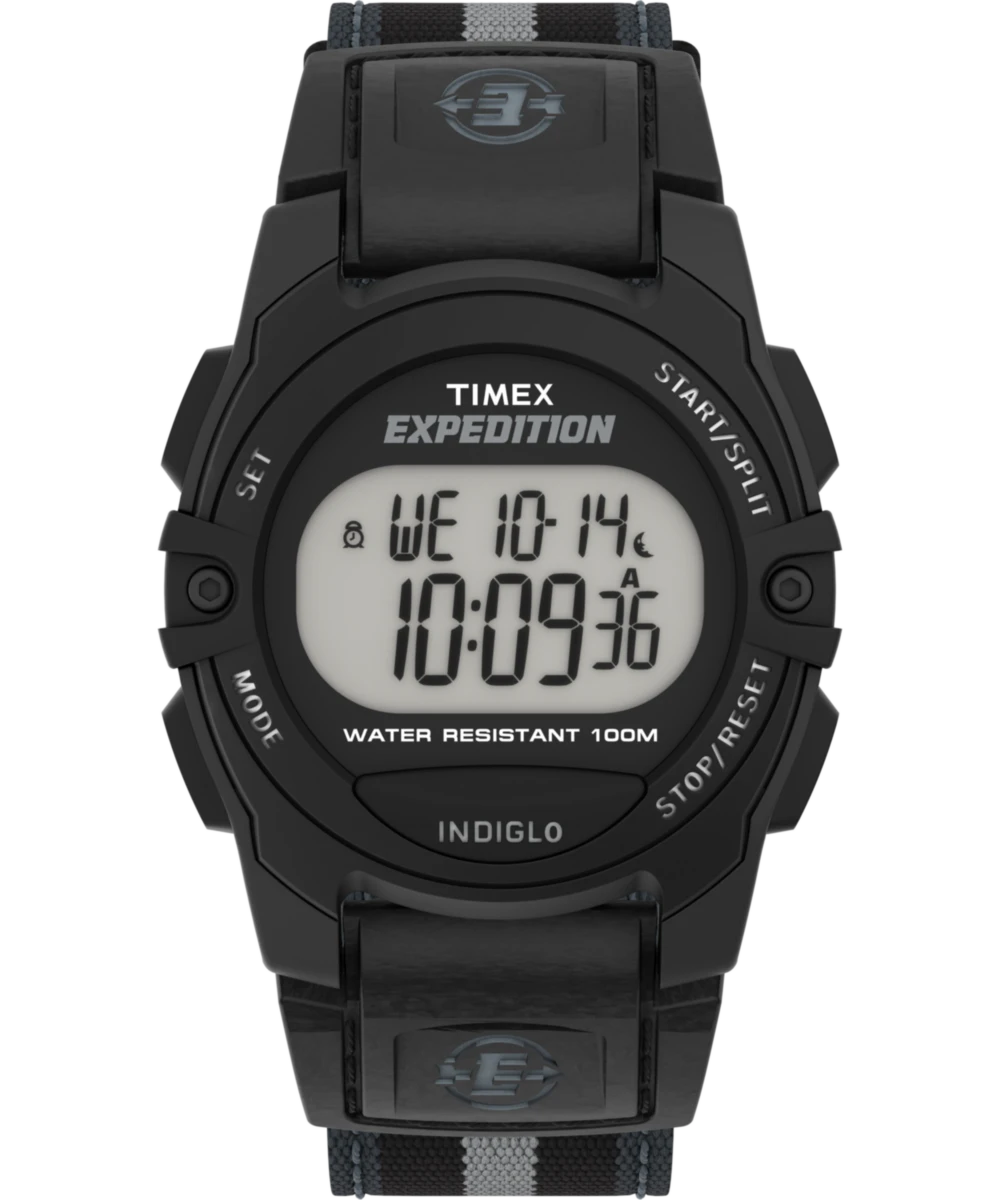 Timex Expedition Chrono-Alarm-Timer 33mm Fabric Strap Watch