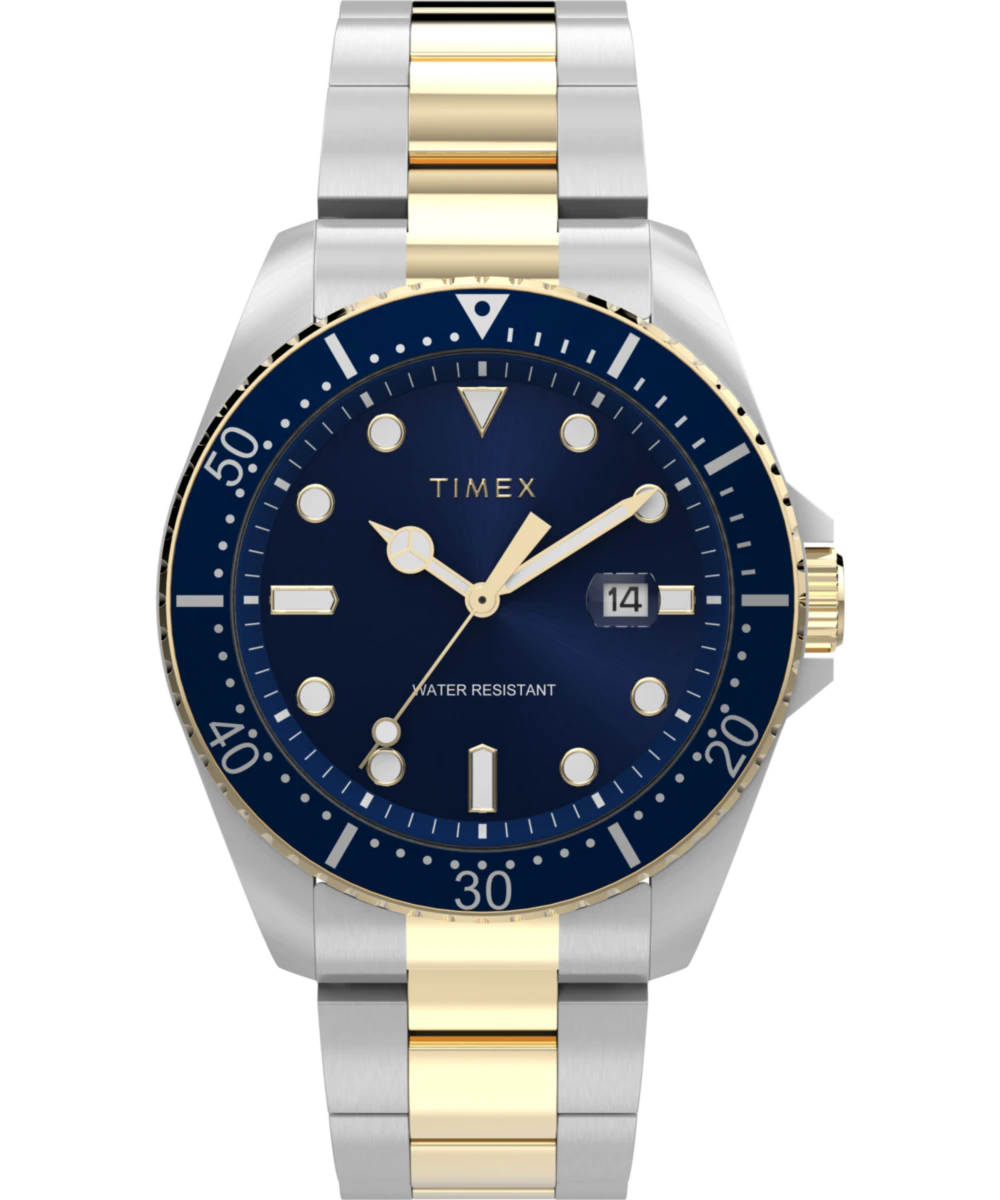 Timex Men's Dress 42mm Stainless Steel Bracelet Watch