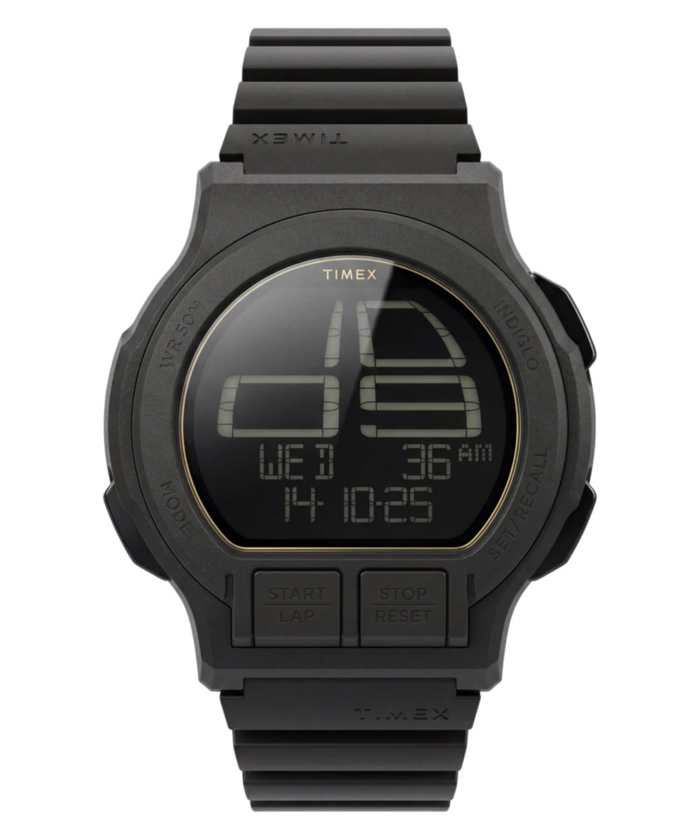 Timex Retroware Digital 46mm Resin Strap Watch