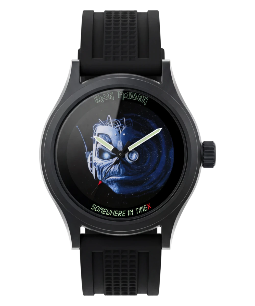 Timex for Iron Maiden 1986 Tribute 40mm HNBR Strap Watch