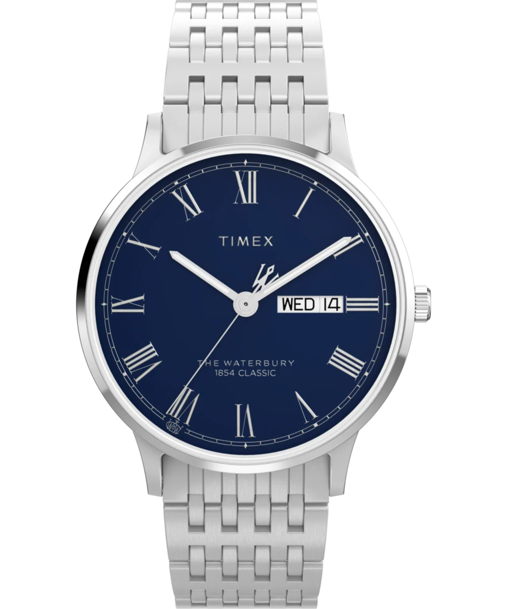 Timex Waterbury Classic 40mm Stainless Steel Bracelet Watch