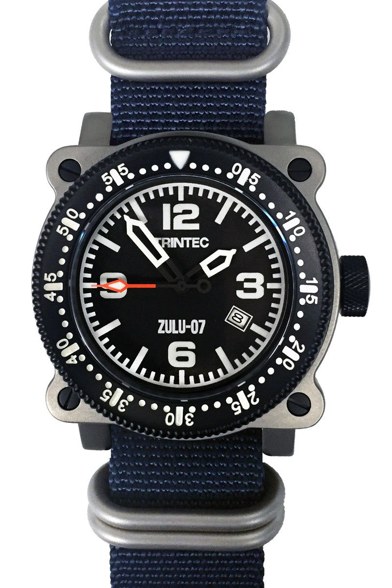 Trintec ZULU-07 PRO / Stainless/Blue / Automatic