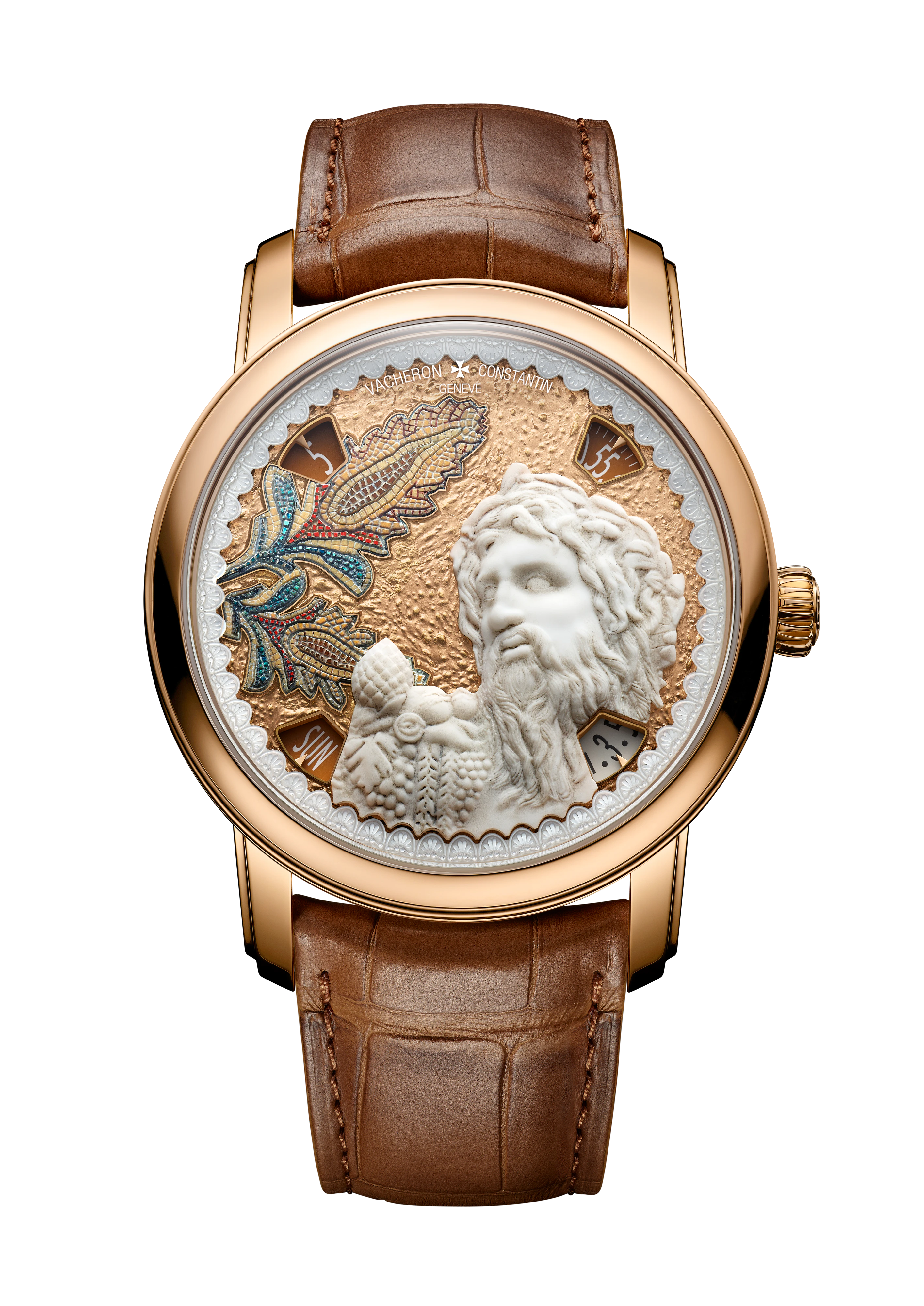 Vacheron Constantin Métiers d'Art Tribute to Great Civilisations Tibre de l'Iseum Campense 42mm Pink Gold Watch