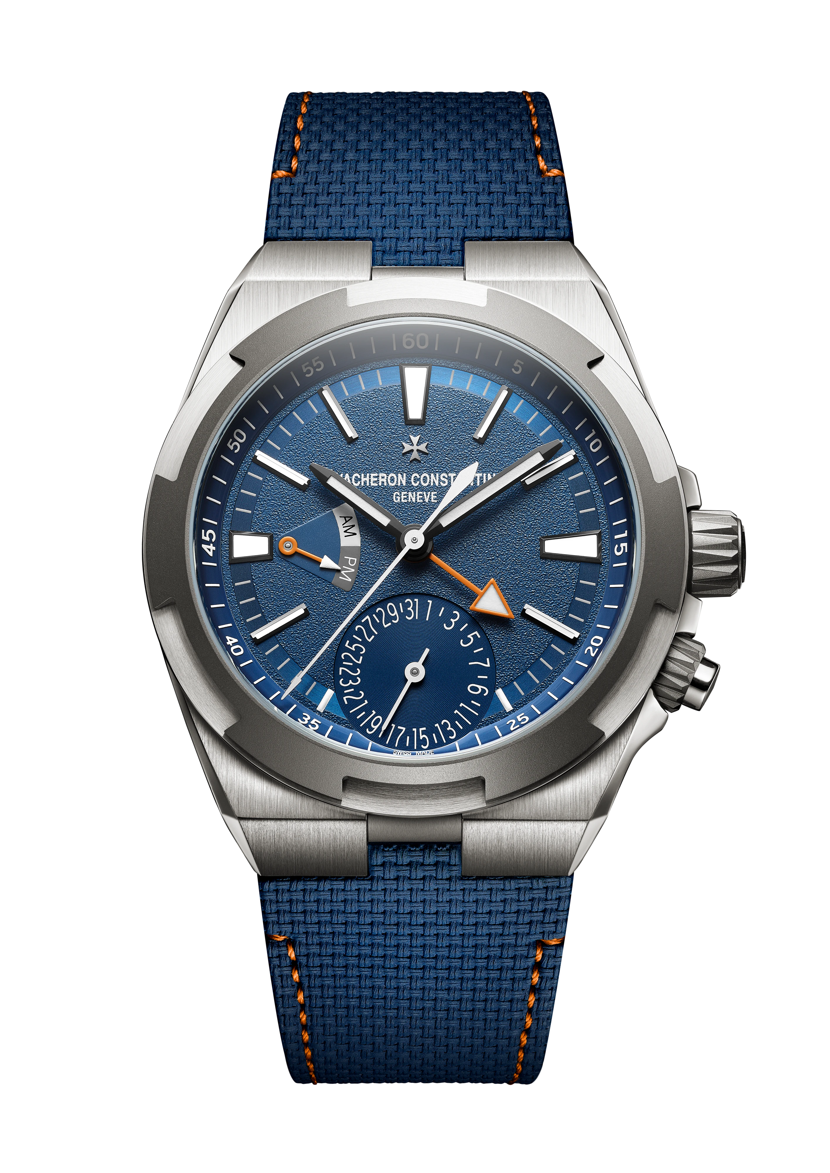 Vacheron Constantin Overseas Dual Time Cardinal Points East 41mm Titanium Watch