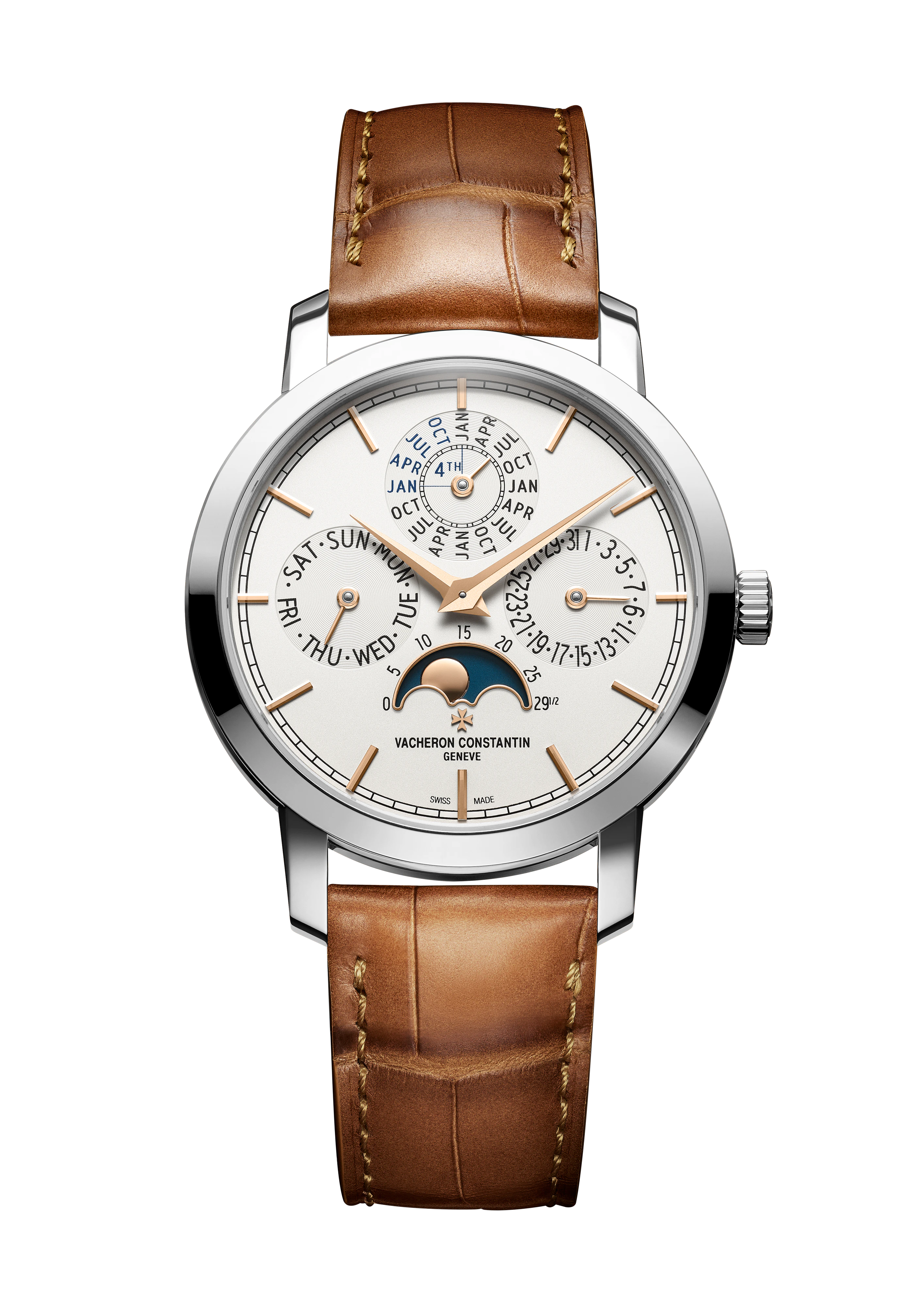 Vacheron Constantin Traditionnelle Perpetual Calendar Ultra-Thin 36.5mm White Gold Watch
