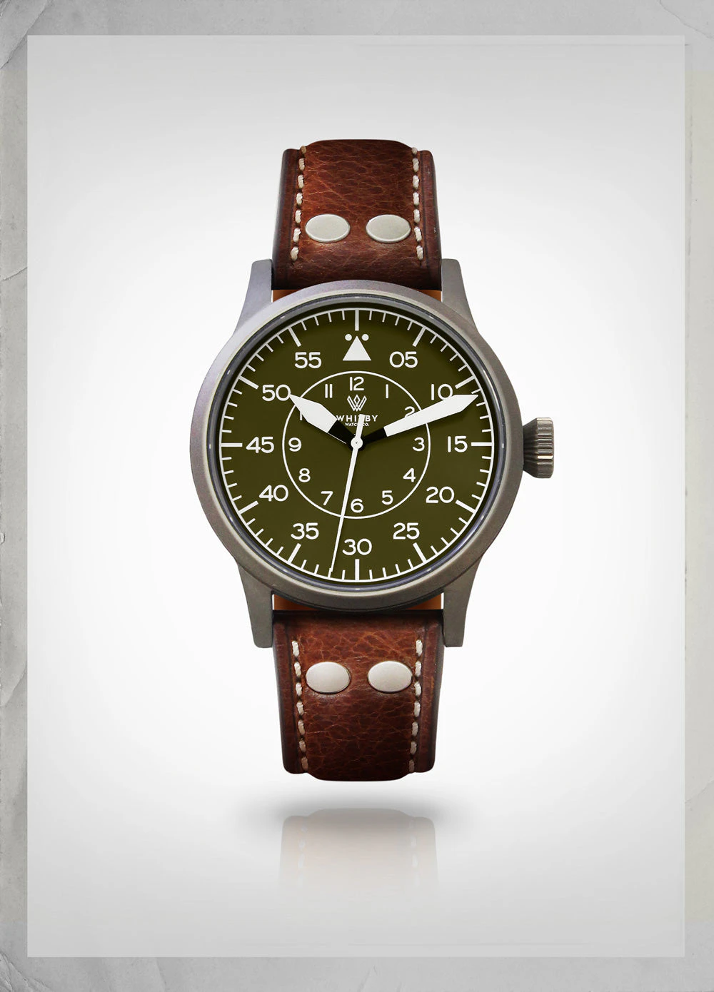 Whitby Watch Co. Arrow - 43mm Type B MILITARY GREEN