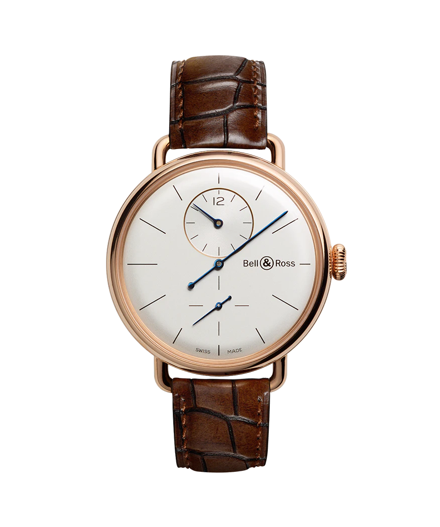 Bell & Ross WW1 HEURE SAUTANTE PLATINUM